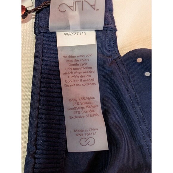 Women's Calia High Support Empower Sports Bra Opulent Blue 36D - Picture 5 of 6